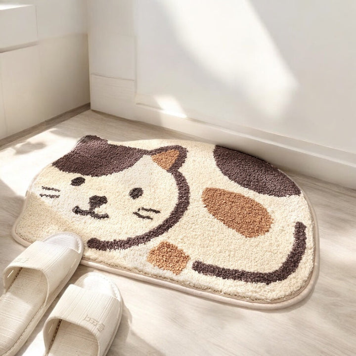 BadezimmerTeppich Katze