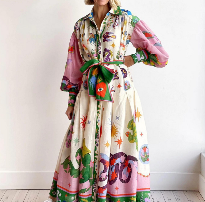 Claudia | Kleid mit Volumen