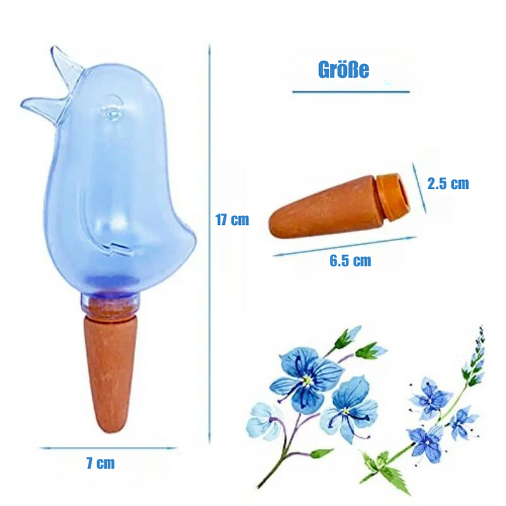 2+1 GRATIS | BloomFeeder - Automatischer Blumengießer Typ Vogelhäuschen