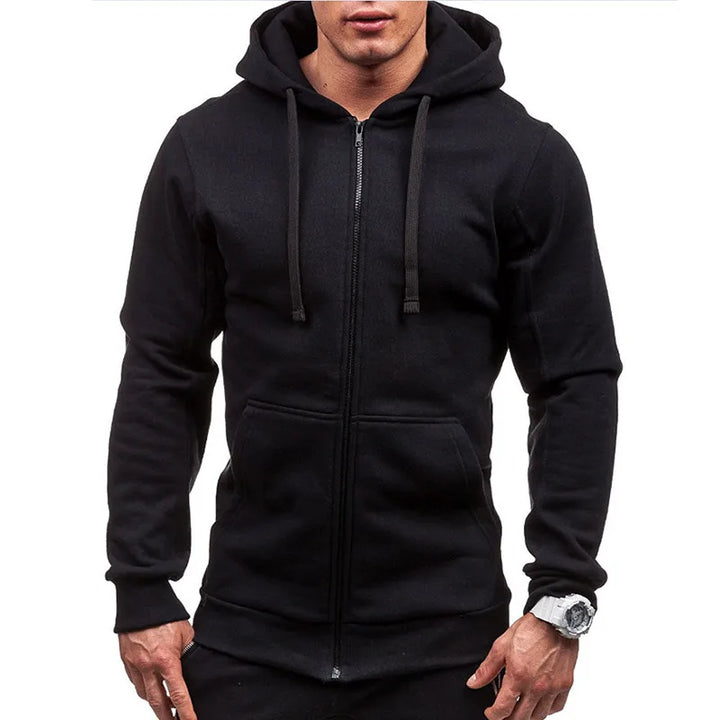 Milan - Lässiger Kapuzen-Zip-Cardigan
