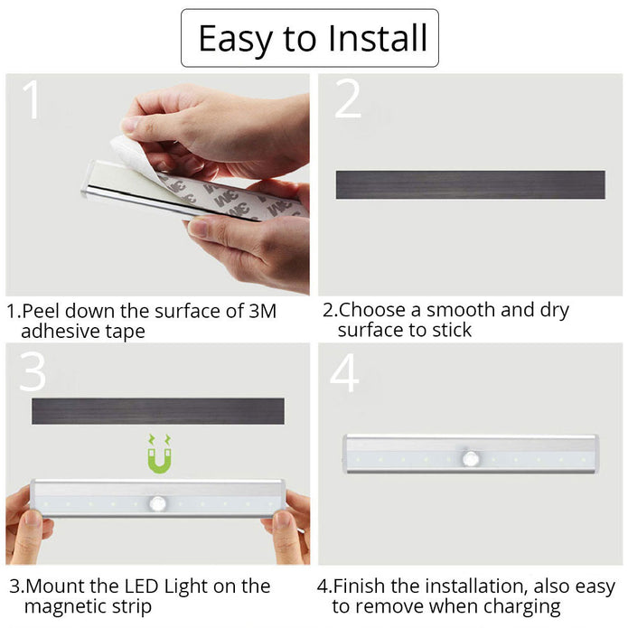 50% Rabatt | EasyGlow™ - Bewegungsmelder-Leuchten für helles und komfortables Wohnen!