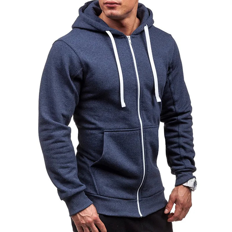 Milan - Lässiger Kapuzen-Zip-Cardigan