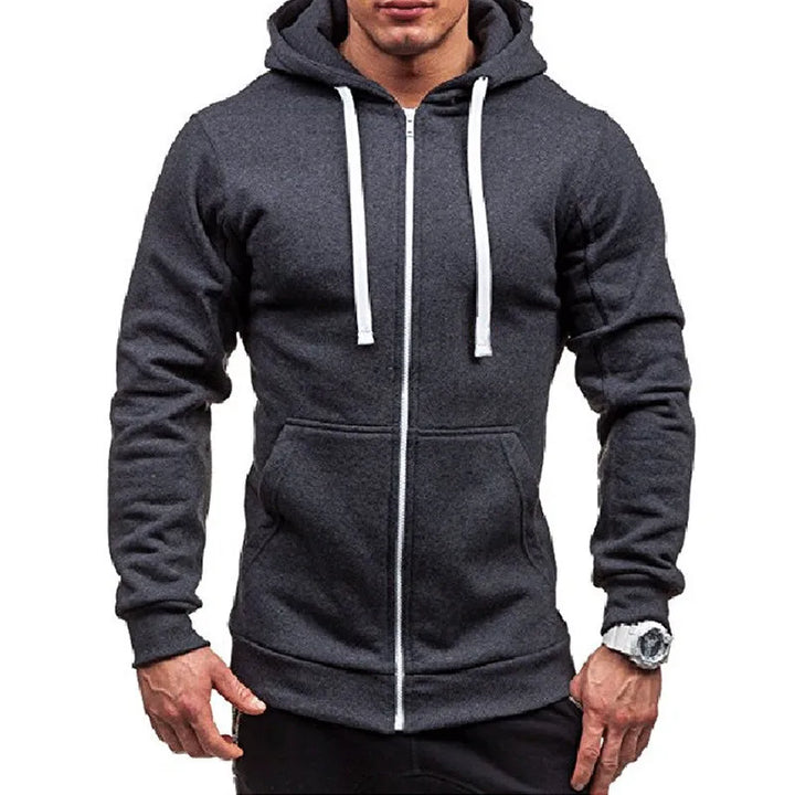 Milan - Lässiger Kapuzen-Zip-Cardigan