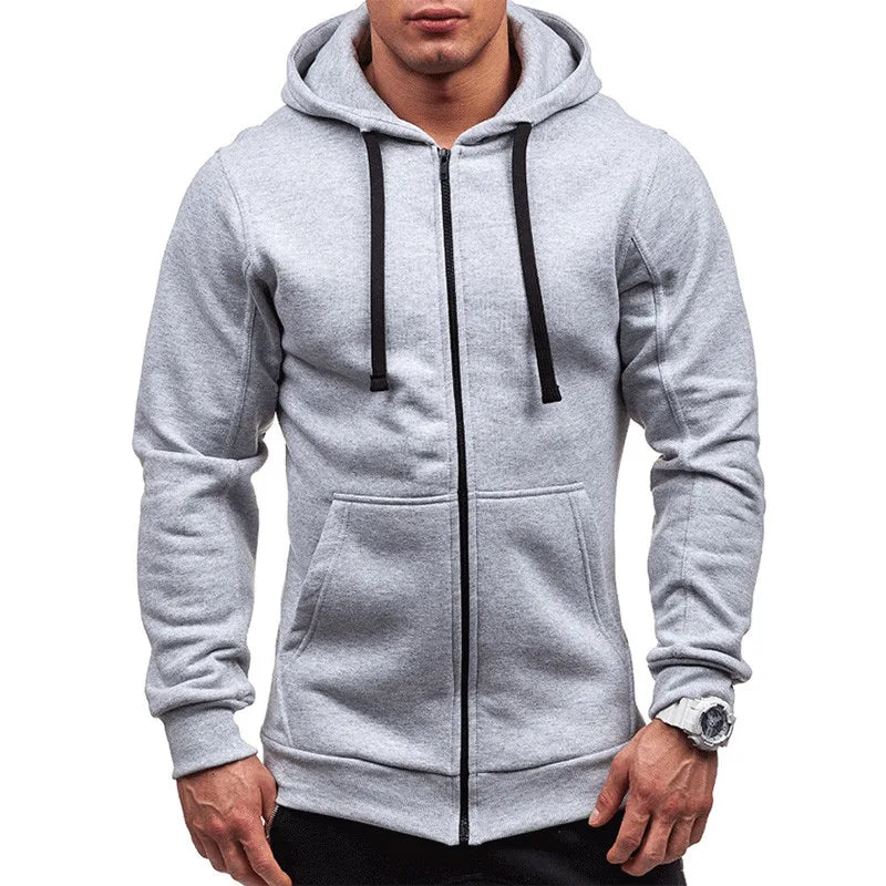 Milan - Lässiger Kapuzen-Zip-Cardigan