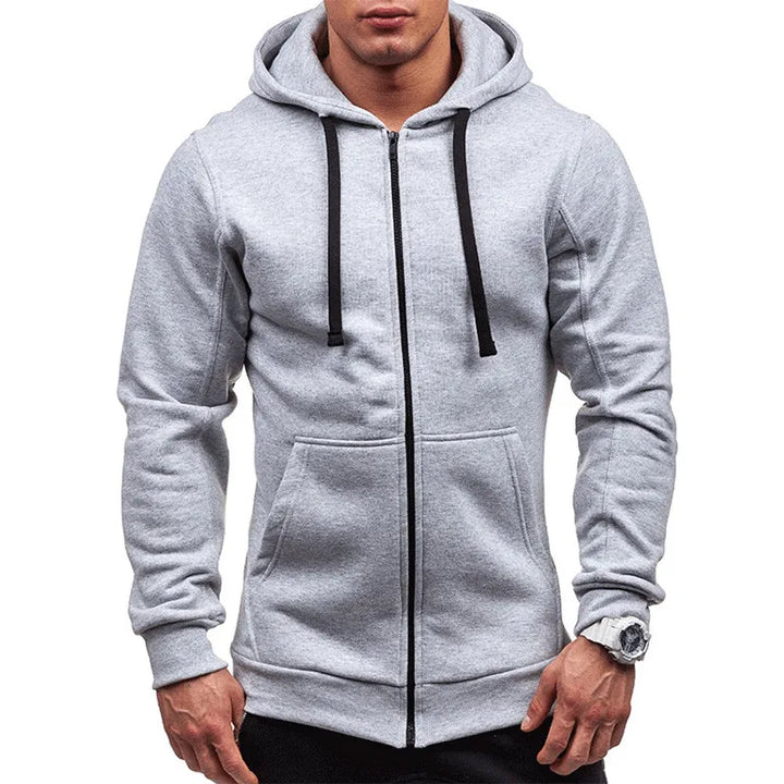 Milan - Lässiger Kapuzen-Zip-Cardigan