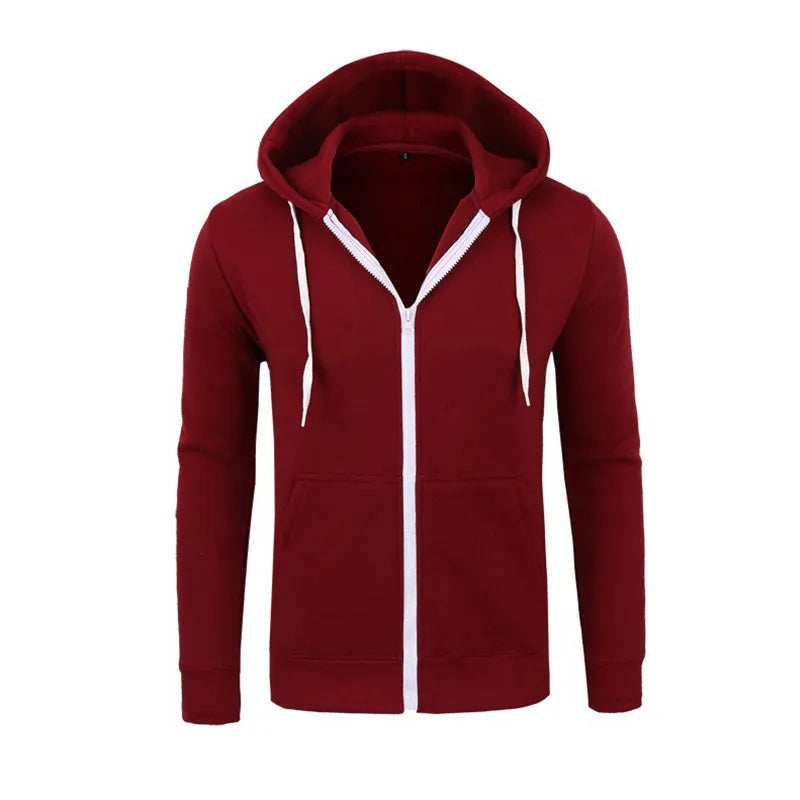 Milan - Lässiger Kapuzen-Zip-Cardigan