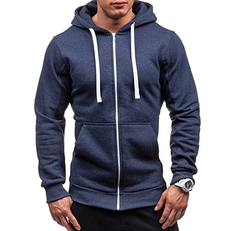 Milan - Lässiger Kapuzen-Zip-Cardigan