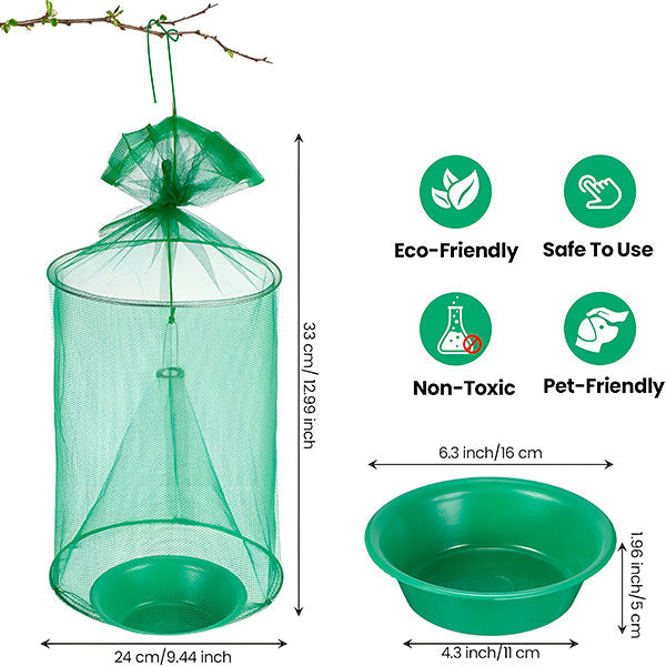 FlyCage – Schluss mit Fliegen in Garten und Haus