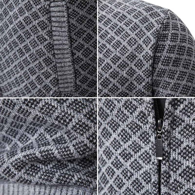 RICKY - Strickpullover mit Jacquardmuster aus Kaschmir