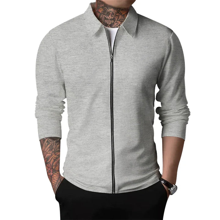 Lovro - Herren Casual Zipper Mantel