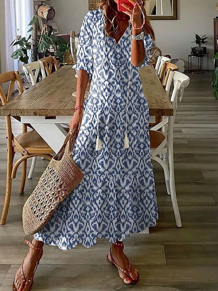 Bohème Strandkleid im Ibiza-Stil