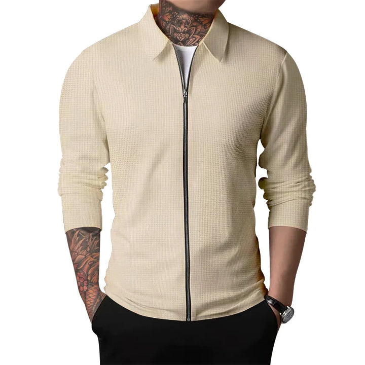 Lovro - Herren Casual Zipper Mantel