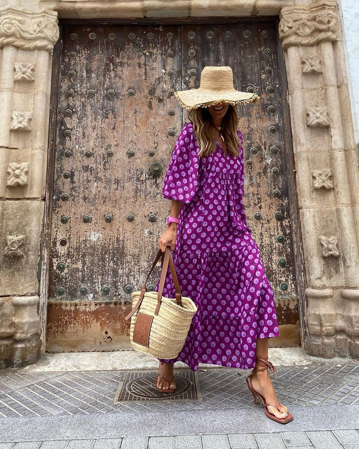 Fleur | Maxikleid im Bohemian-Stil