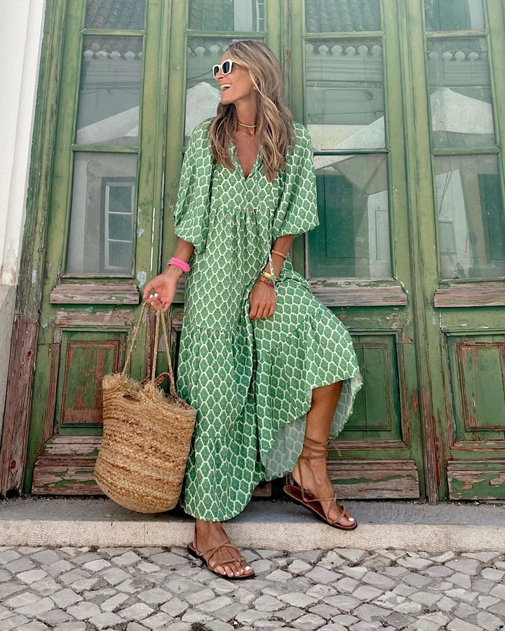 Fleur | Maxikleid im Bohemian-Stil