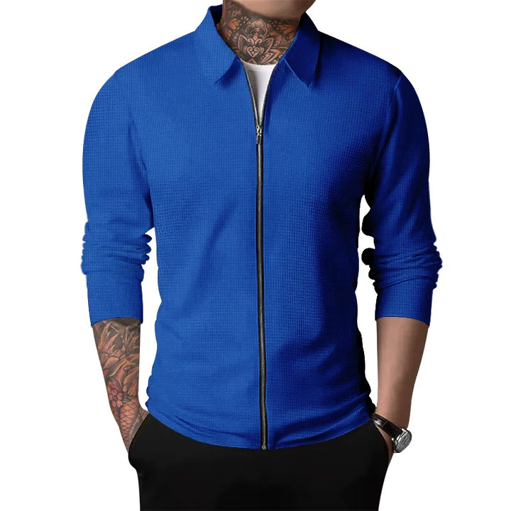 Lovro - Herren Casual Zipper Mantel