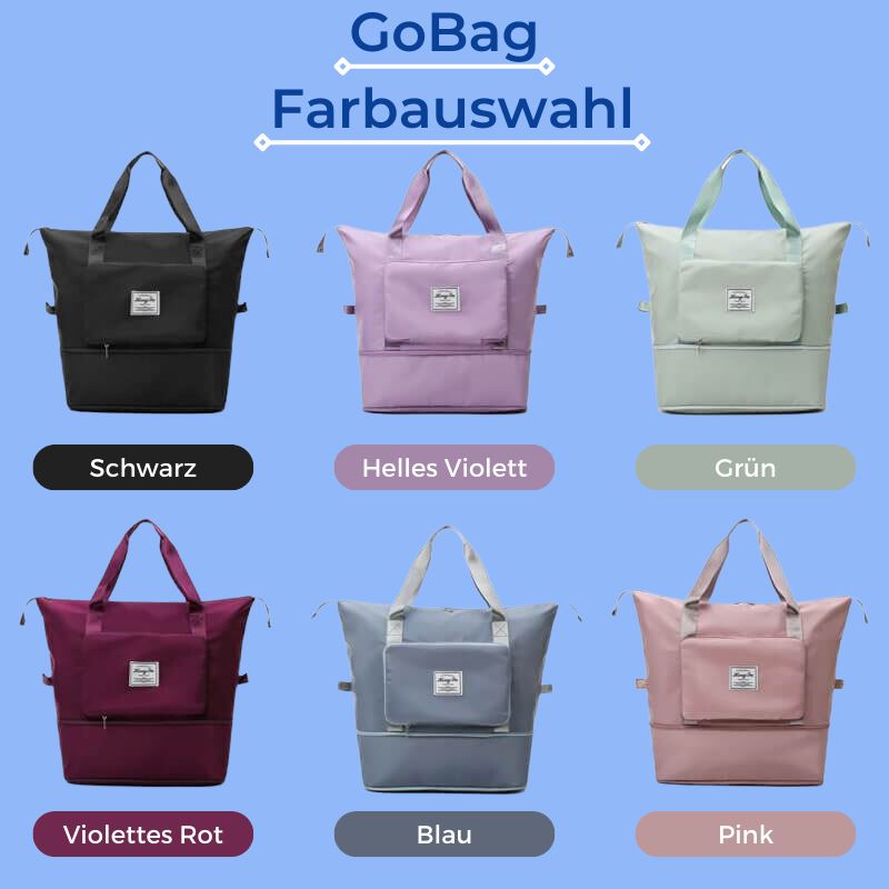 GoBag - Die faltbare Reisetasche