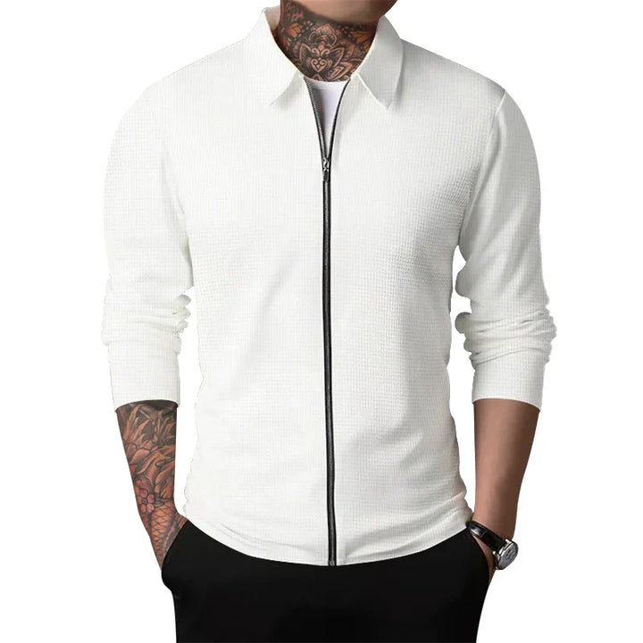 Lovro - Herren Casual Zipper Mantel