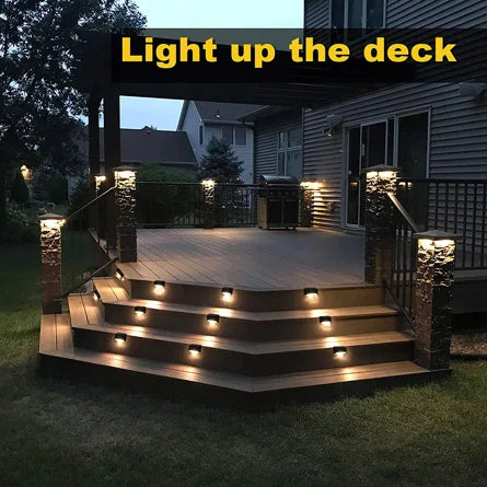 50% Rabatt + Kostenloser Versand | StepLights™ - Treppe Solarleuchte
