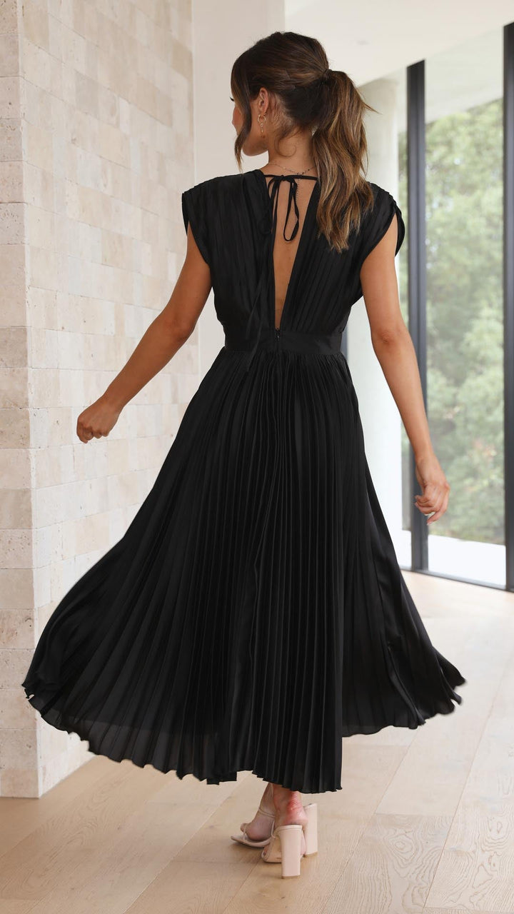 Maria - Elegantes Faltenkleid