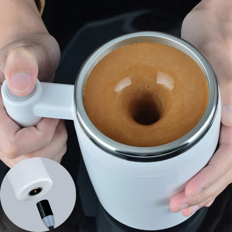 Selbstrührende Kaffeetasse