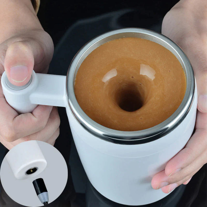 Selbstrührende Kaffeetasse
