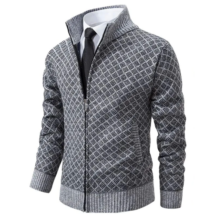 RICKY - Strickpullover mit Jacquardmuster aus Kaschmir