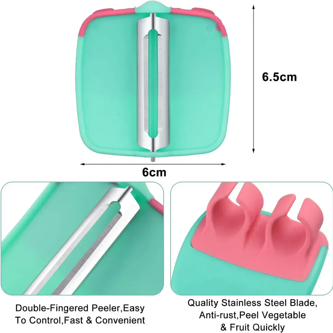 2+2 GRATIS | PeelRing - Finger-Gemüseschäler-Set