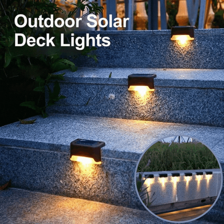 50% Rabatt + Kostenloser Versand | StepLights™ - Treppe Solarleuchte
