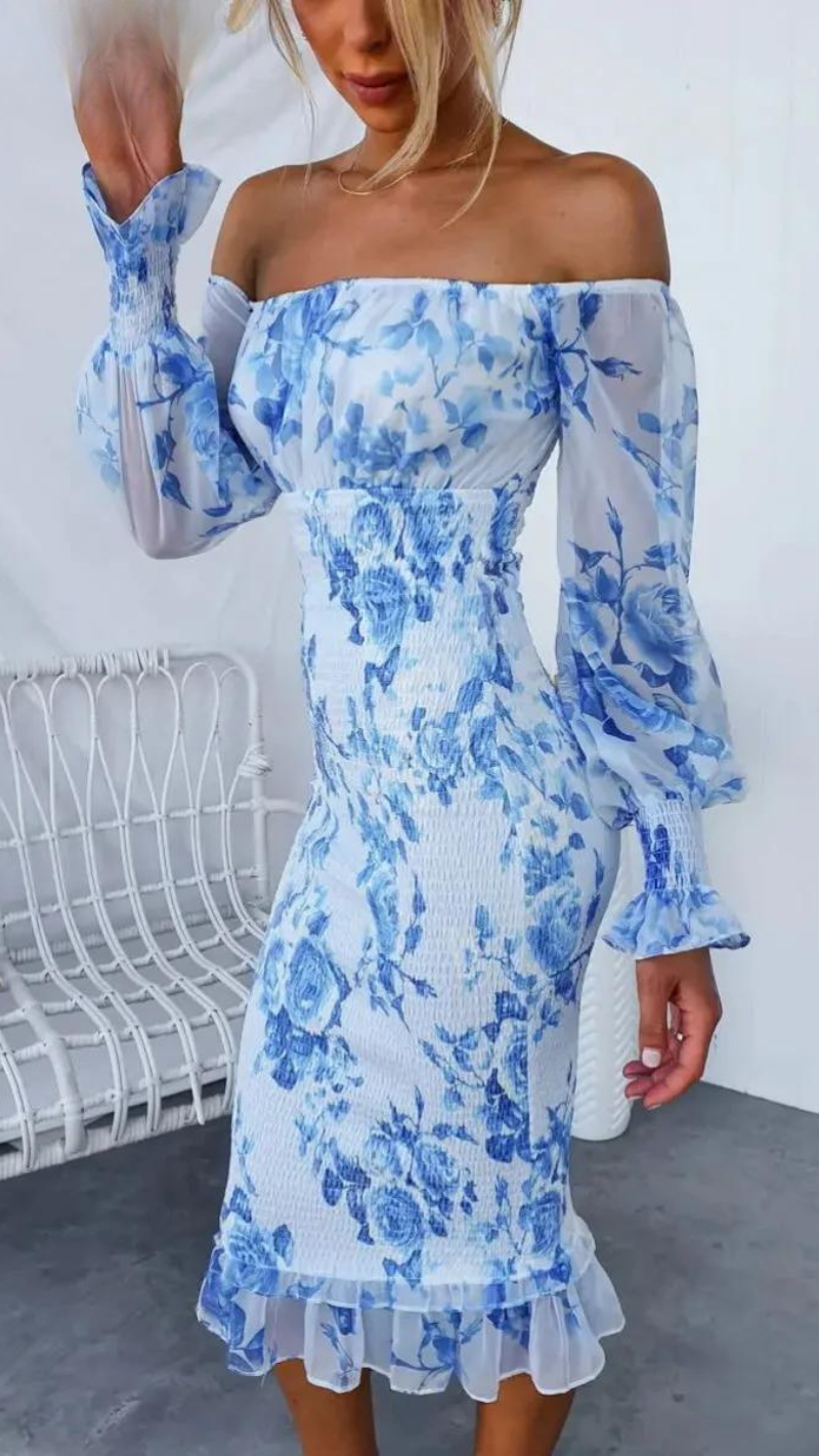 Kendall | Luxus-Midikleid (Fast Ausverkauft)