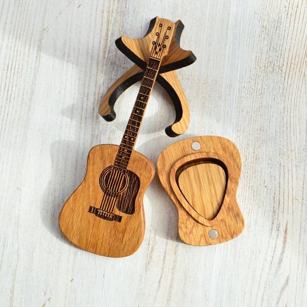 GuitarHolder™ - Gitarrenplektrenhalter +3 Gratis Plektren [Letzter Tag Rabatt]