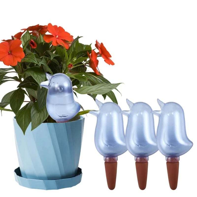 2+1 GRATIS | BloomFeeder - Automatischer Blumengießer Typ Vogelhäuschen