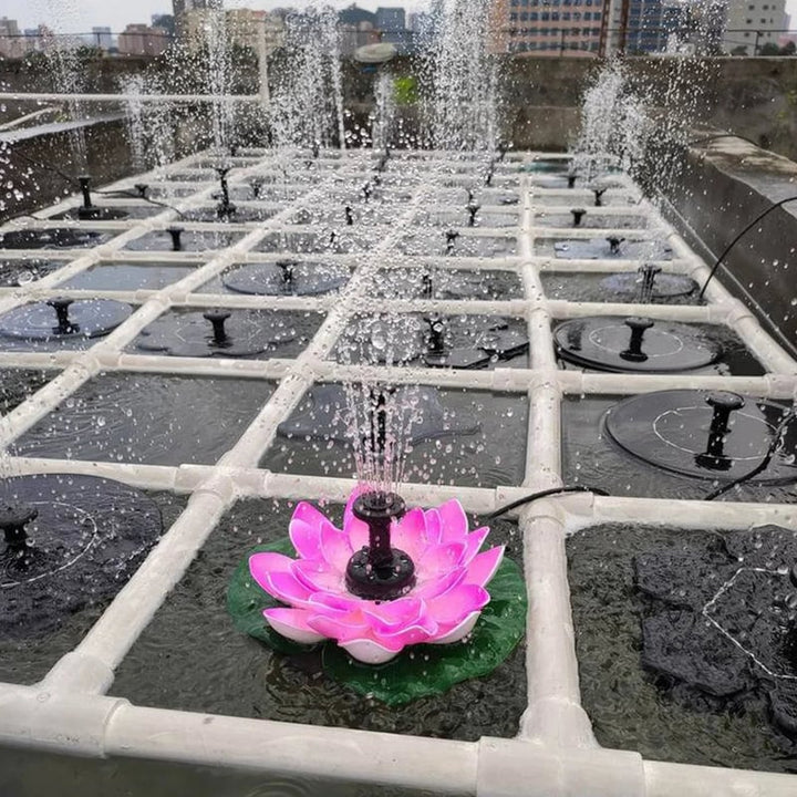 SunFlow – Magischer Solarspringbrunnen für deinen Garten