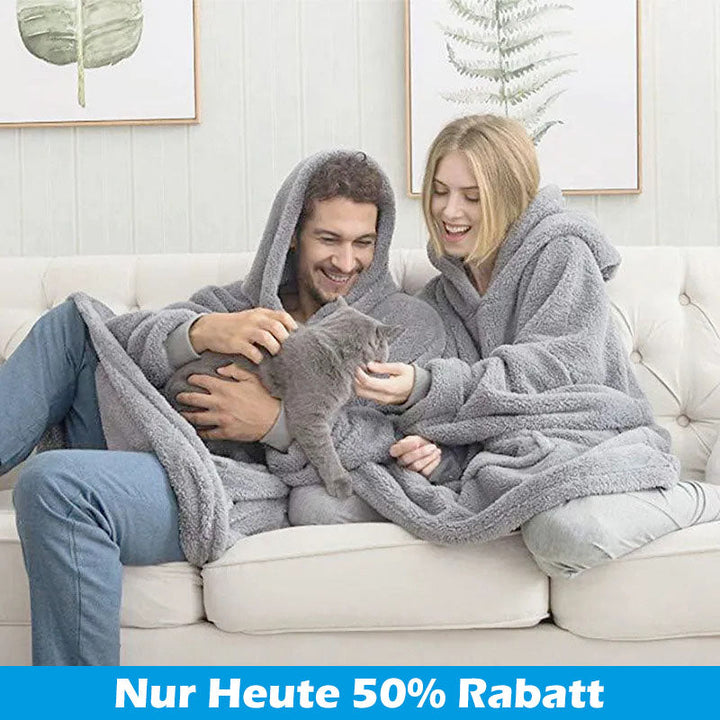 50% RABATT | CloudBlanket™ - Gepolsterte Kapuzendecke [Letzter Tag Rabatt]
