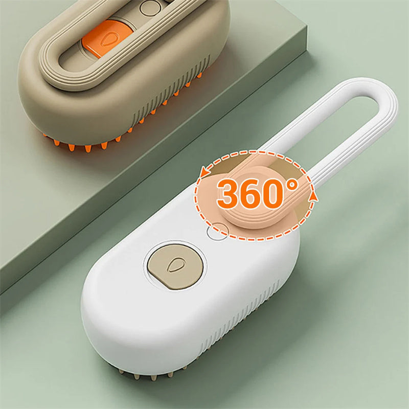 Dampf & Massage Bürste für Haustiere