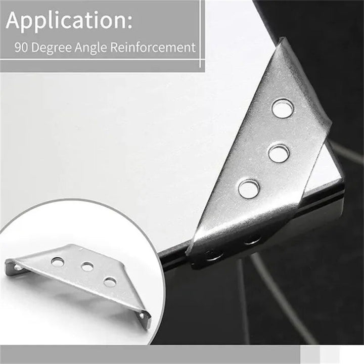 5+5 GRATIS | SteelTight - Eckverbinder aus Stahl - Verstärken Sie Ihre Möbel [Letzter Tag Rabatt]