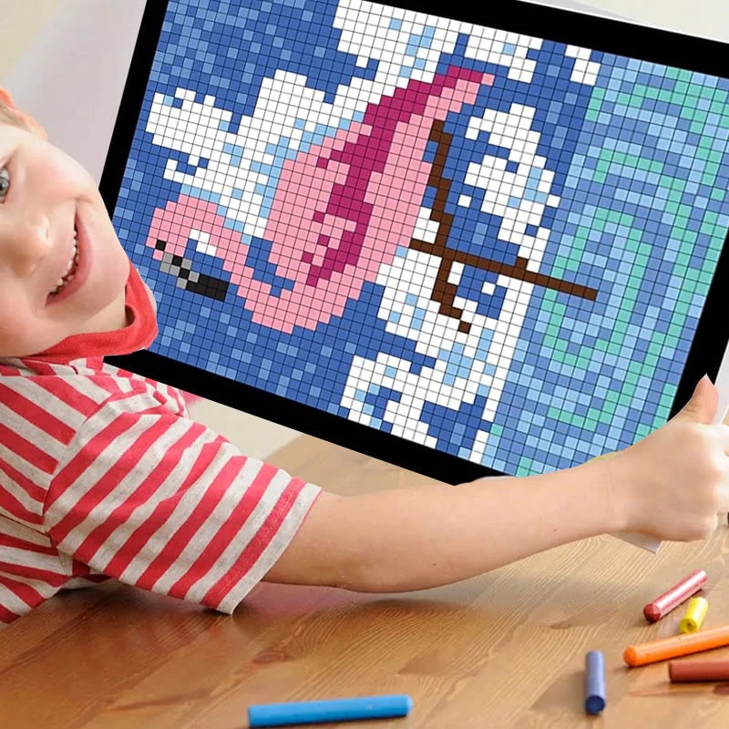 ColorMystery™ – Enthüllen Sie versteckte Kunstwerke mit jedem Pinselstrich!