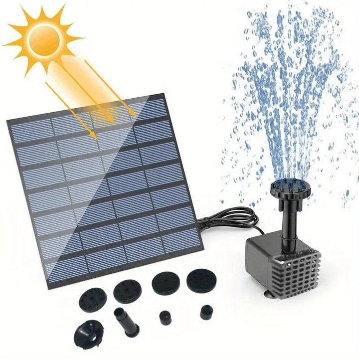 SunFlow – Magischer Solarspringbrunnen für deinen Garten