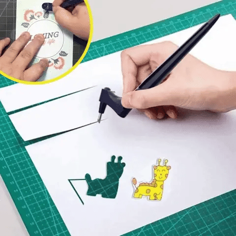 GyroCutter Crafter™ 360-Grad Papierschneider