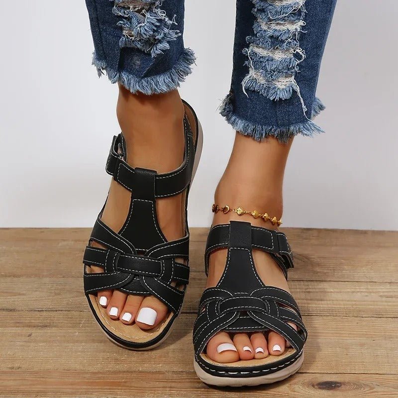 Lena – Elegante Leder-Sandalen für höchsten Komfort