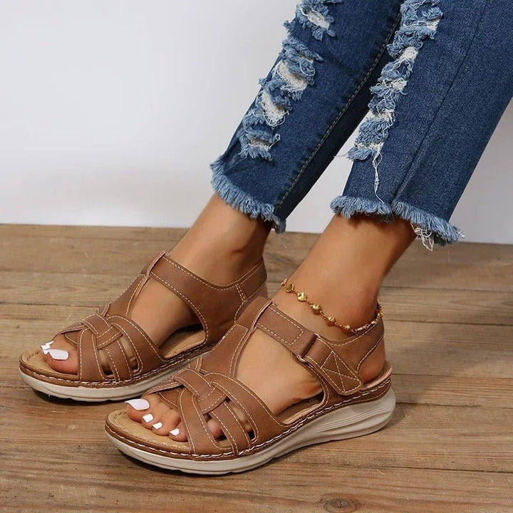 Lena – Elegante Leder-Sandalen für höchsten Komfort