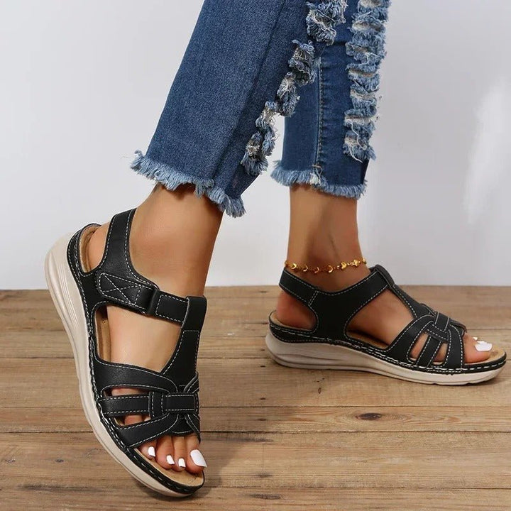 Lena – Elegante Leder-Sandalen für höchsten Komfort