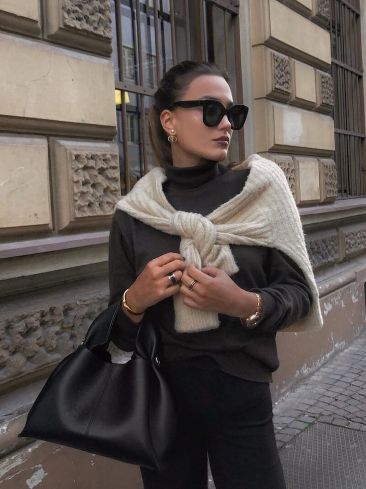 Cloud Pouch Tasche aus Leder | Trendy & vielseitig