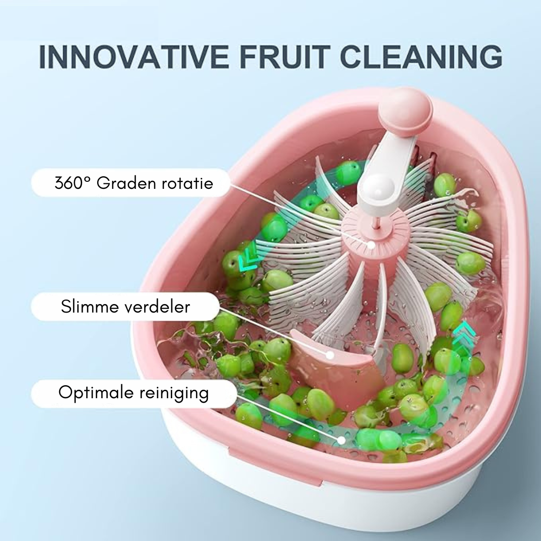 50% RABATT | CleanTurn™ - Fruchtwaschschleuder mit Bürste [Letzter Tag Rabatt]