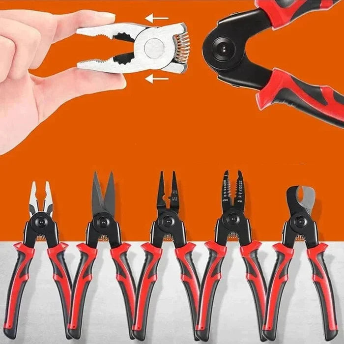 FlexiPliers™ - Vielseitiges 5-in-1-Zangenset [Letzter Tag Rabatt]