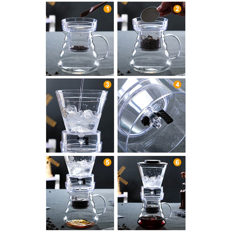 BrewFrost - Kompakte Kaltbrüh-Kaffeemaschine
