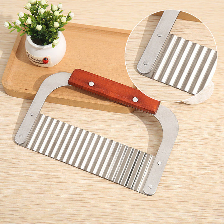 ChopRipple - Edelstahl-Wellen-Kartoffelschneider