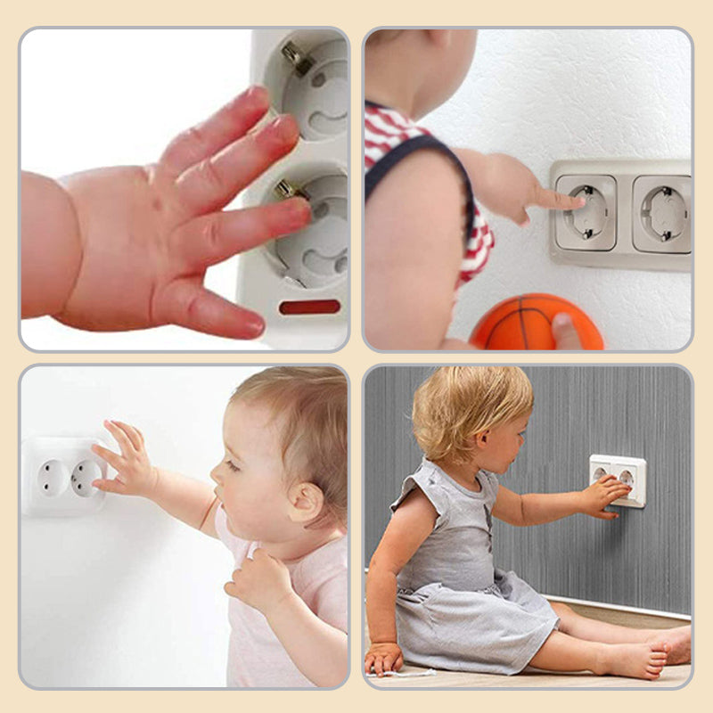 5+5 GRATIS | PlugProtec - Kindersicherheits-Steckdosenabdeckung