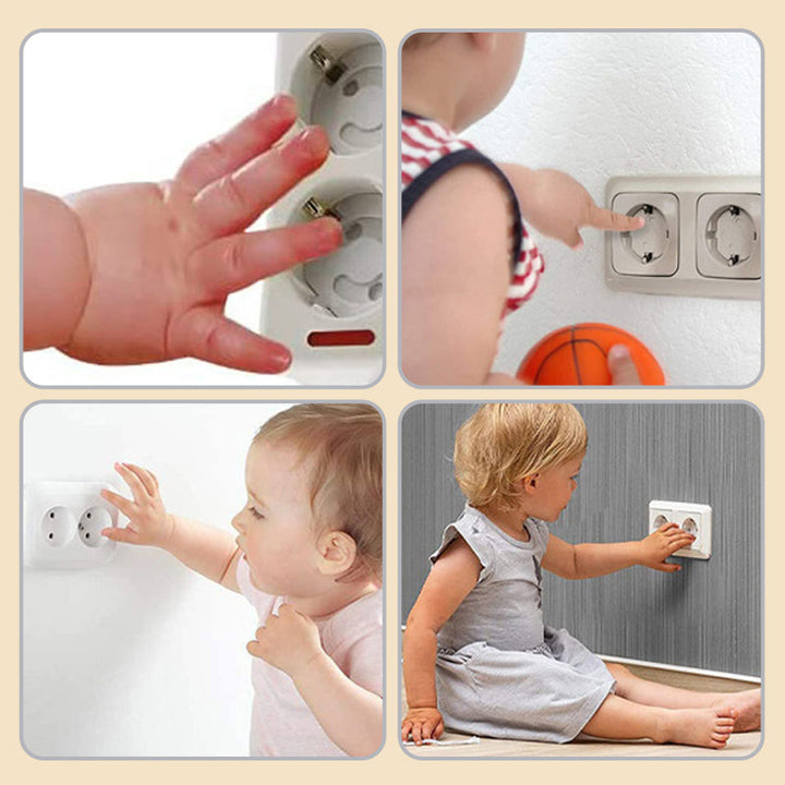 5+5 GRATIS | PlugProtec - Kindersicherheits-Steckdosenabdeckung