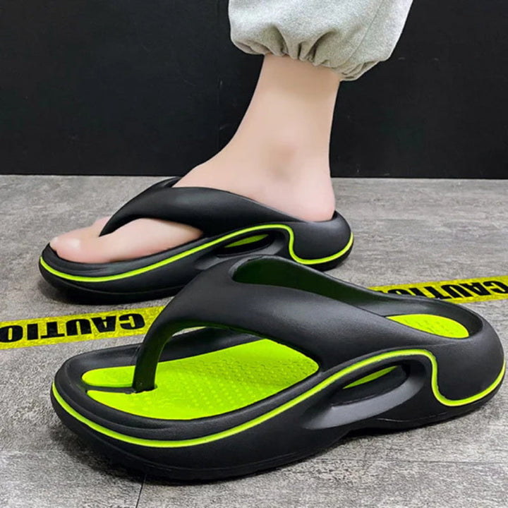Komfino Flip-Flops mit dicken Sohlen