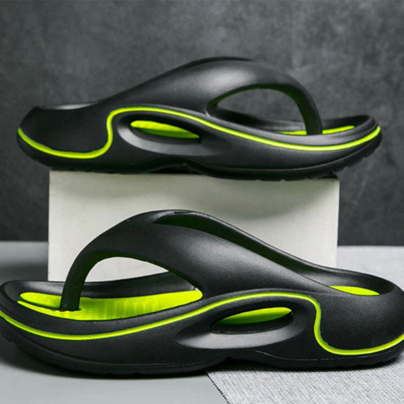 Komfino Flip-Flops mit dicken Sohlen